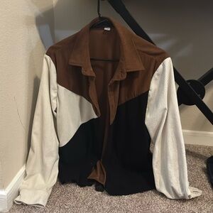 Multicolor Button-Up